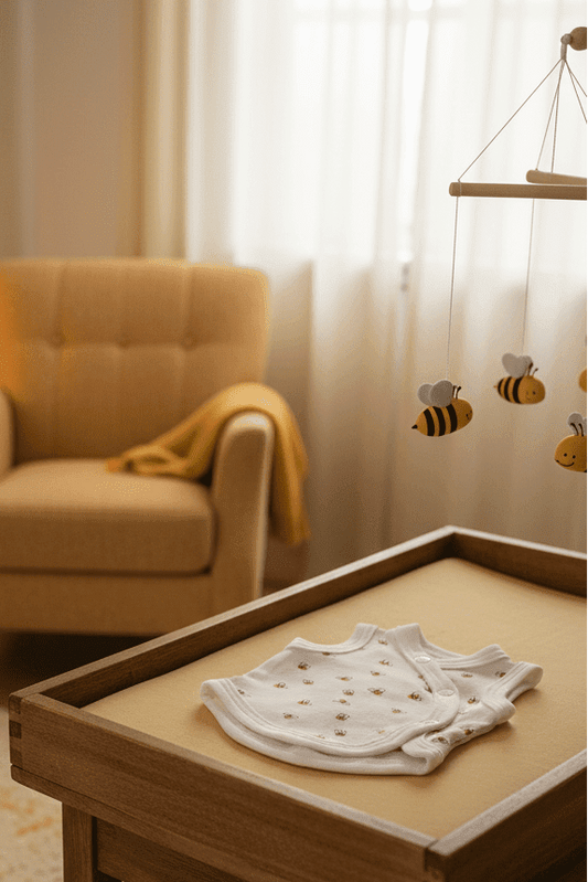 Incubator Vest & Round Hat Set - Buzzy Bees Incubator Vest & Hat Set Tiny & Small 