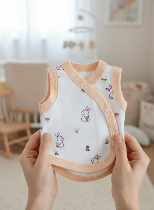 Incubator Vest, Flower Bunny Bodysuit / Vest Tiny & Small 
