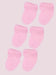 Set of three pairs of socks: Baby Pink Towelling Stay-on Premature Baby Socks Socks Little Mouse Baby Clothing & Gifts 