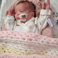 Prem Baby Sleepsuit, Beautiful Bloom Sleepsuit / Babygrow Tiny & Small 