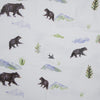 Muslin Swaddle Blanket, Organic - Bears - Muslin - Banks-Lyon Botanical
