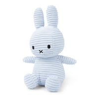 Miffy Corduroy Plush Toy - Ice Blue