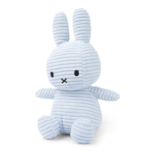 Miffy Corduroy Plush Toy - Ice Blue Toy Miffy 