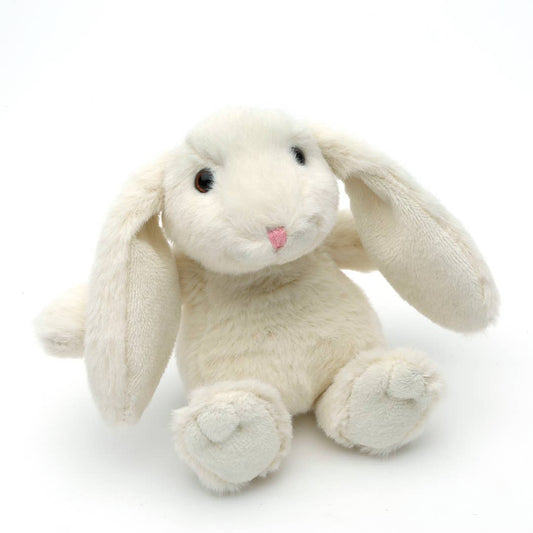 Mini Cream Bunny Soft Plush Toy - 14cm tall Toy Jomanda 