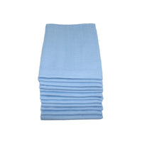 100% Pure Cotton Muslin - 70cm x 70cm - Sky Blue (One Muslin) Muslin Muslinz 