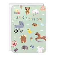 Cards & Message Cards & Gift Wrap Little Mouse Baby Clothing & Gifts New Baby Sprouts Card 
