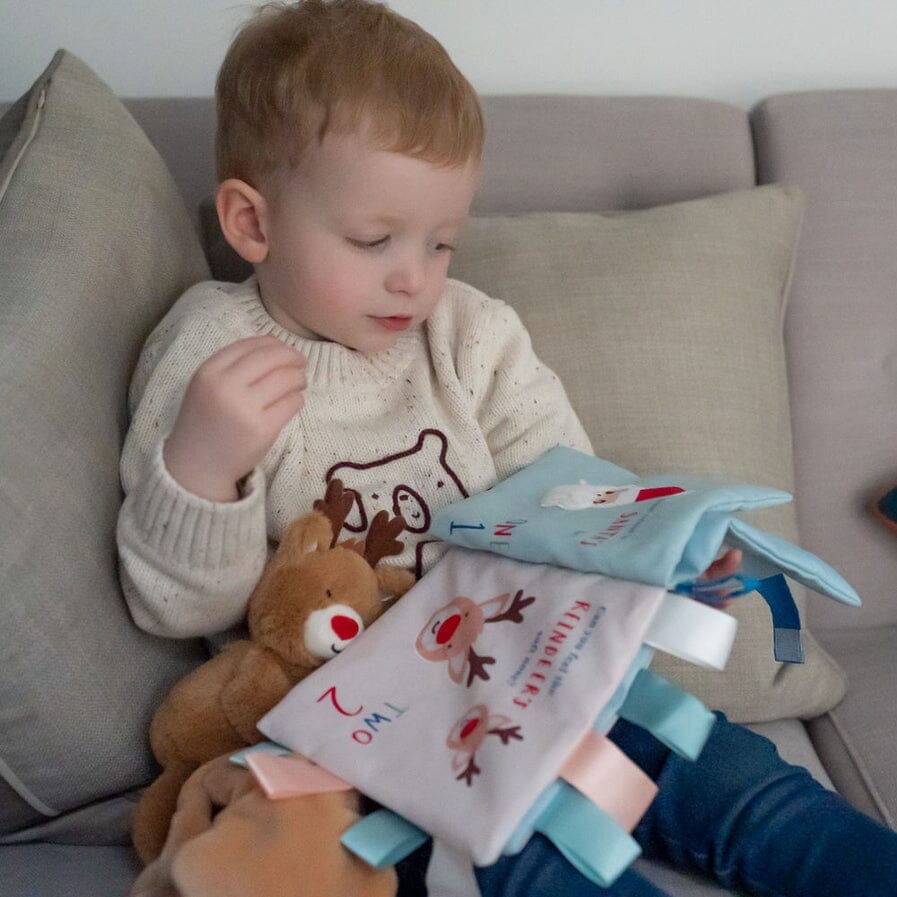 Ziggle Christmas Counting Soft Book Swaddle Blanket Ziggle Baby 