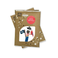 Make Your Own Pirate Peg Doll Sibling Gifts Cotton Twist 