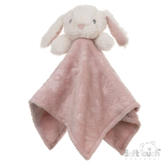 Dusty Pink Embossed Bunny Comforter Comforter Soft Touch 