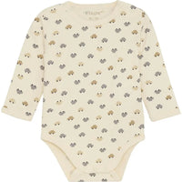Car Organic Cotton Dungarees & Bodysuit Outfit Fixoni 