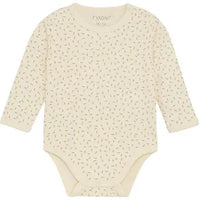 Bunny and Leaf Organic Cotton Dungarees & Bodysuit Outfit Fixoni 