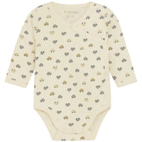 Organic Cotton Car Pattern Long Sleeve Bodysuit Bodysuit / Vest Fixoni 