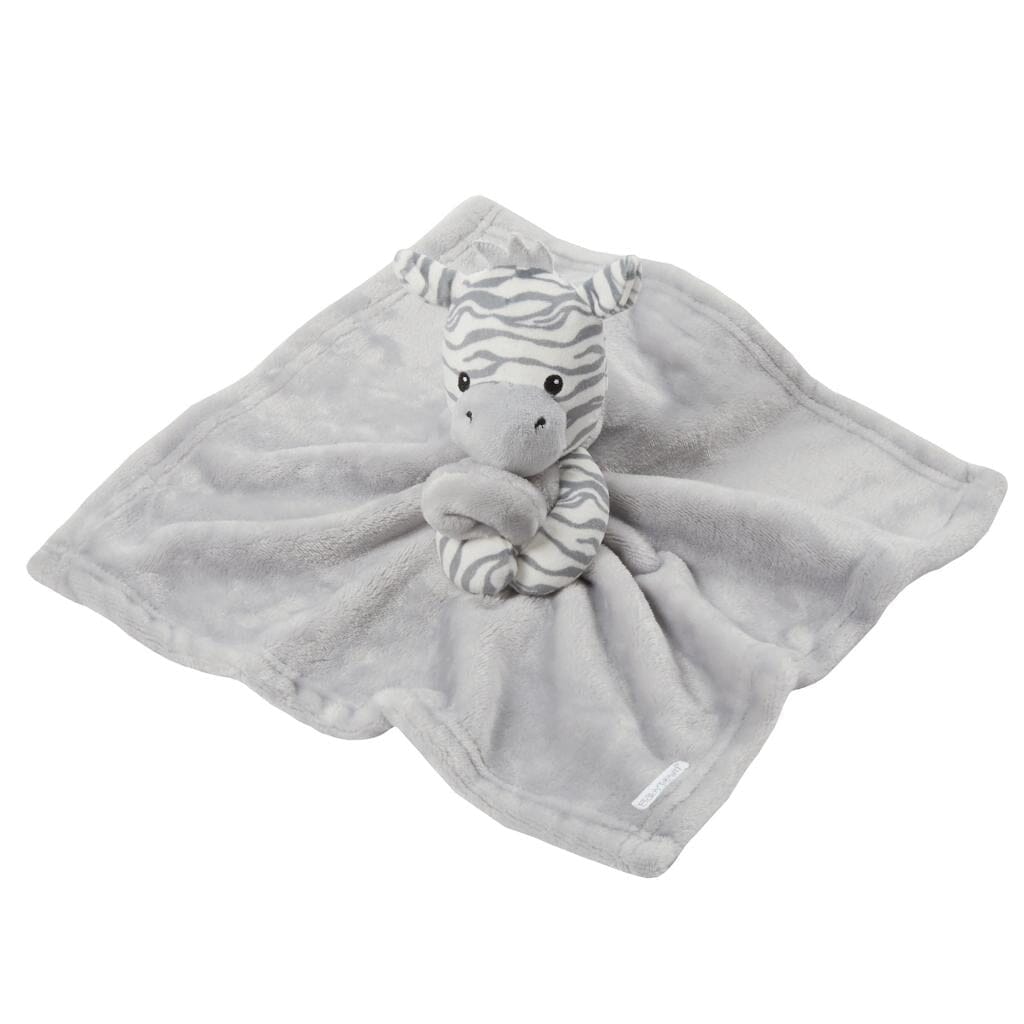 Cuddle Zebra Blanket 35cm Comforter Baby Town 