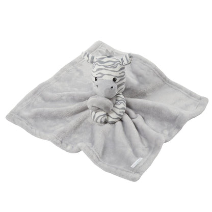 Cuddle Zebra Blanket 35cm Comforter Baby Town 