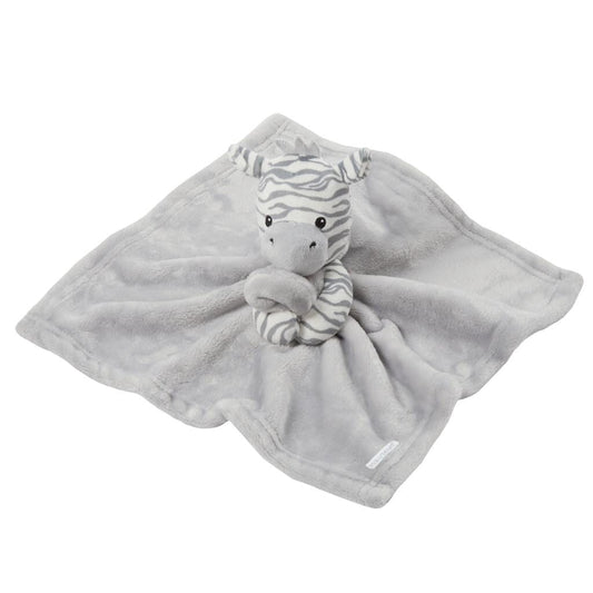 Cuddle Zebra Blanket 35cm Comforter Baby Town 