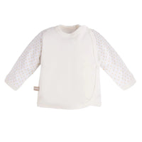Early Baby Wraparound Top, Cream Top / T-shirt EEVI 