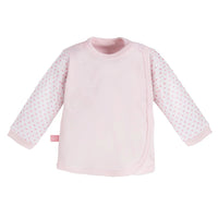 Early Baby Wraparound Top, Pink Top / T-shirt EEVI 