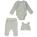 3 Piece Organic Baby Gift Set - Sage HomeGrown Baby