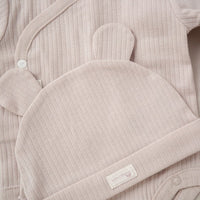 3 Piece Organic Baby Gift Set - Sand HomeGrown Baby