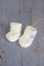 Ecru Knitted Booties Booties La Manufacture de Layette 
