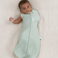 Ergopouch - Organic All Year Cocoon Swaddle Bag -Sage -1 Tog Sleeping Bag ErgoPouch - Australia 