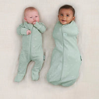 Ergopouch - Organic All Year Cocoon Swaddle Bag -Sage -1 Tog Sleeping Bag ErgoPouch - Australia 