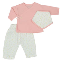 Cheesecloth "Floral" Layette Set
