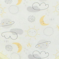Cream Cheesecloth Layette Planets Ela & Ren