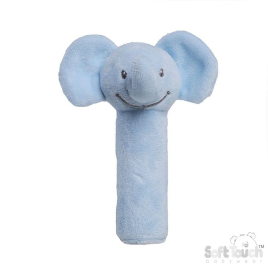 Blue Eco Elephant Squeaky Toy