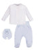 Embroidered Hippo Trousers & White Top Set Top & Trousers EEVI 