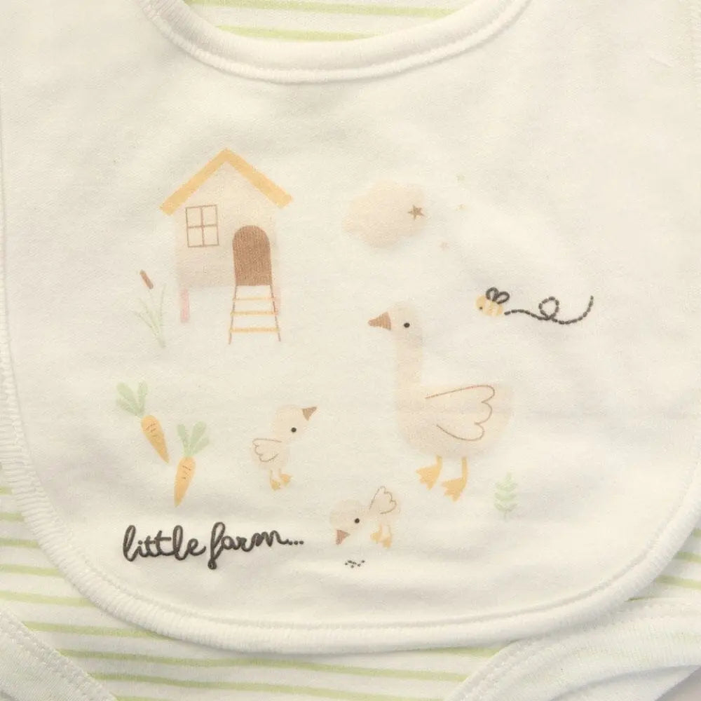'Little Farm' 5 Piece Layette Gift Set Set Rock a Bye Baby 