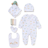 Animal Family 8 Piece Layette Set Set Rock a Bye Baby 