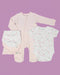 Five Piece Pink Vegetables Outfit Set Ela & Ren 
