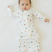 Baby Sleeping Bag/Gown - City Blocks Sleeping Bag Goumikids 