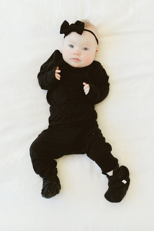 Stay-on Baby Boots, Asphalt Booties Goumikids 