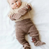 Stay-On Scratch Mittens, Knit Mitts, Bark Scratch Mitts Goumikids 