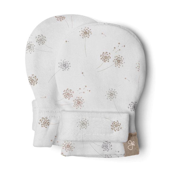 Stay-On Scratch Mittens - Dandelion Goumikids