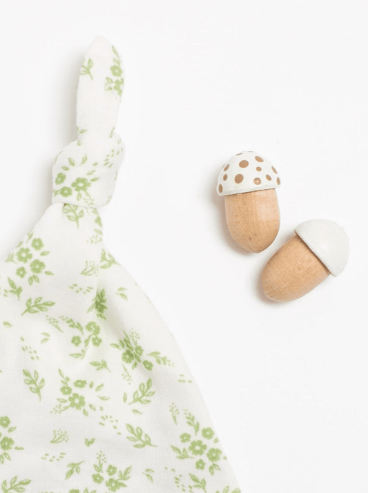 Knotted Hat, Apple Floral, Premium 100% Organic Cotton Hat Tiny & Small 