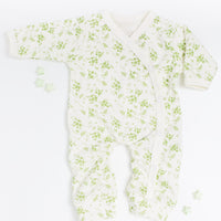 Apple Floral Gift Box - Sleepsuit, Knotted Hat, Muslin & Card Gift Set Tiny & Small 