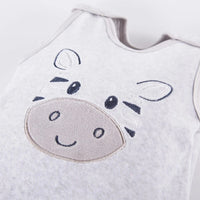 Zebra Footed Dungarees and Top Set - Grey Dungaree EEVI 