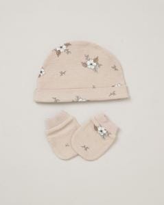 Organic 5 Piece Layette Set "Wild Flowers" Set HomeGrown Baby 