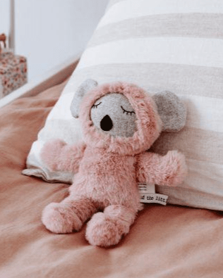 Mavis Koala, Designer Soft Toy Toy And the little dog laughed 