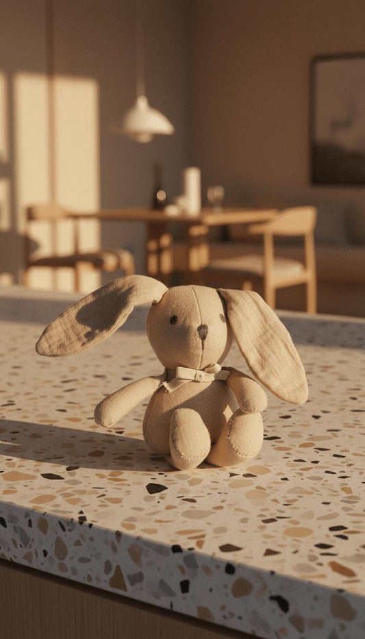 Cotton Beige Bunny Toy