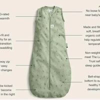ergoPouch Swaddle - Organic All Year Cocoon Bag, Dragonfly, 1 Tog Sleeping Bag ErgoPouch - Australia 