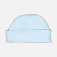 Blue Round Premature Baby Hat Hat Soft Touch 