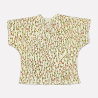 Floral Heart Print Short Sleeve Shirt Top / T-shirt Little Mouse Baby Clothing & Gifts 