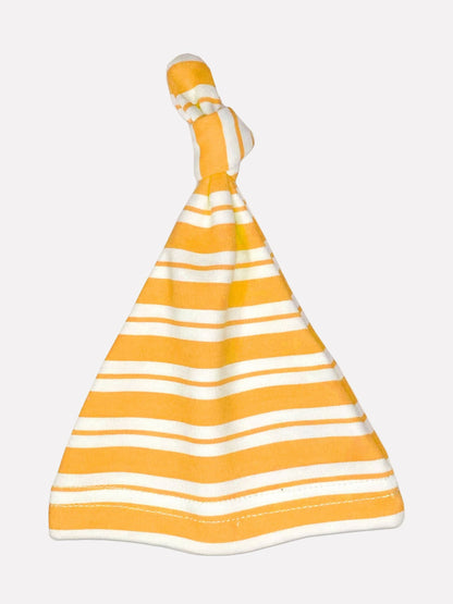 Yellow Stripe Knotted Premature Baby Hat Hat Little Mouse Baby Clothing & Gifts 