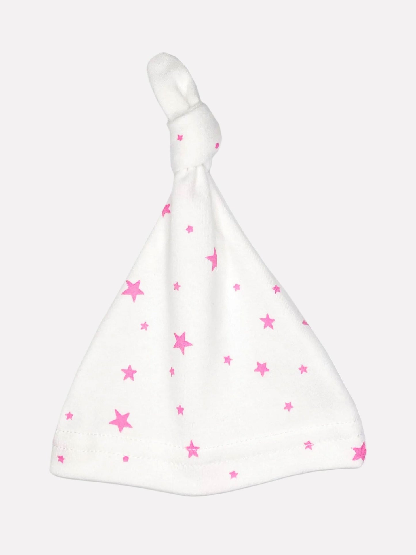 Pink Stars Knotted Premature Baby Hat Hat Little Mouse Baby Clothing & Gifts 