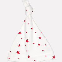 Red Stars Knotted Premature Baby Hat Hat Little Mouse Baby Clothing & Gifts 