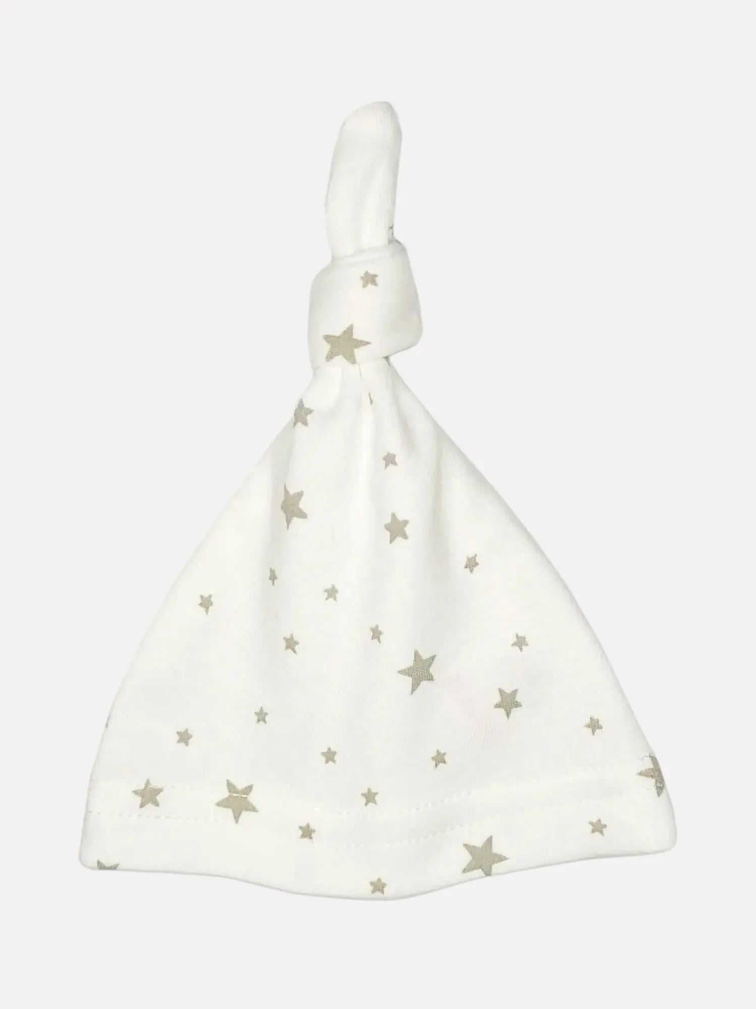 Cream Grey Stars Knotted Premature Baby Hat Hat Little Mouse Baby Clothing & Gifts 